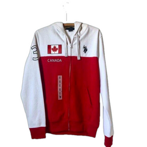 American Polo Association Zip Up Hoodie - Canadian Design